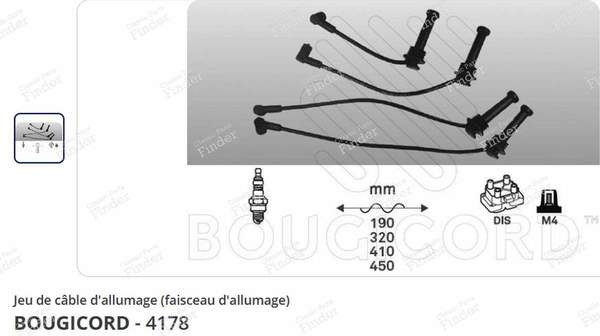 Zündkabel - FORD Cougar - ZEF 1115- 1