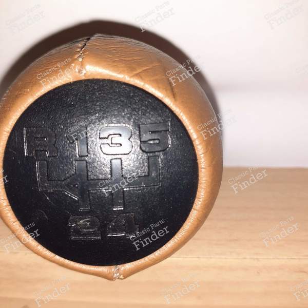 Pommeau de levier de vitesse en cuir - PORSCHE 911 / 912 E (G Modell) - 0