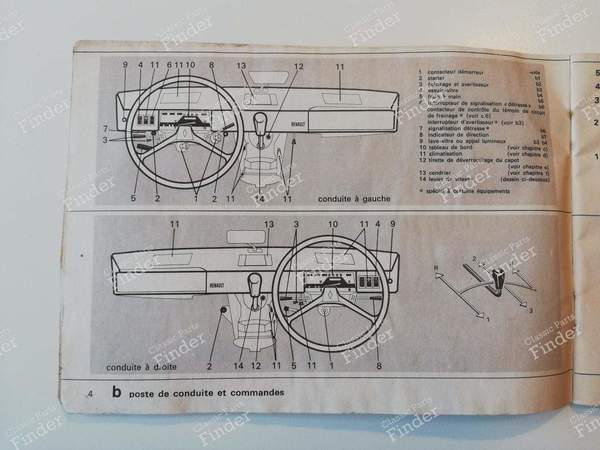 Notice d'utilisation et d'entretien - RENAULT 4 / 3 / F (R4) - 7701432704- 2
