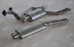 Complete exhaust system for 280 SL - MERCEDES BENZ SL (R107) - thumb-1