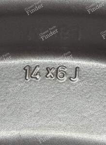 3 jantes Cromodora d'origine - Version HF - LANCIA Fulvia - CD28- thumb-2