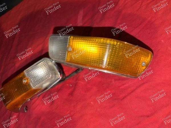 Paire de clignotants /veilleuses avant - PEUGEOT 504 Coupé / Cabriolet - 429G / 429D- 2
