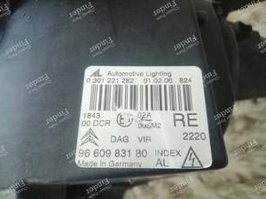 Right front headlight - CITROËN C6 - 9660983180 / 1307329100- thumb-3