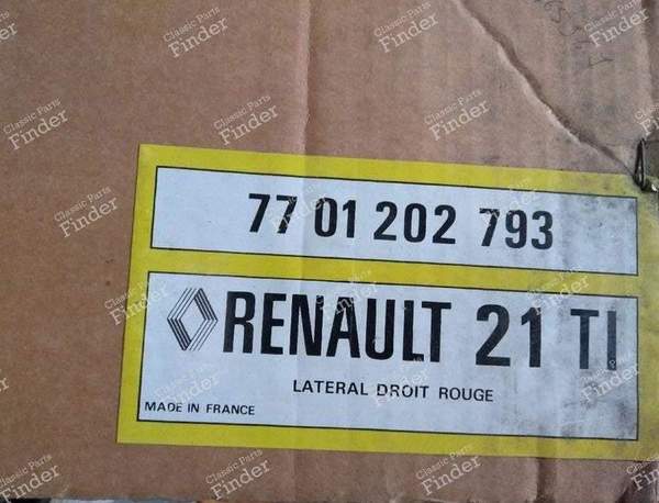 Autocollant latéral pour Renault 21 TI - RENAULT 21 (R21) - 1