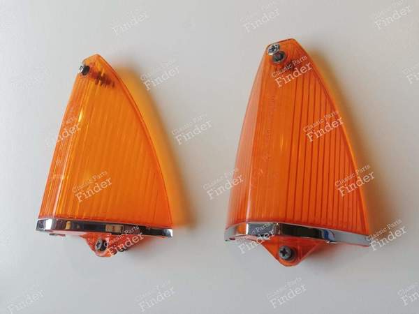 Pair of rear blinker lights - FORD Taunus 17M (P3) - K23201- 1