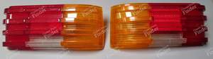 PAIR OF ORIGINAL TAILLIGHT CAPS W114/115 2ND SERIES - MERCEDES BENZ /8 (W114 / W115)