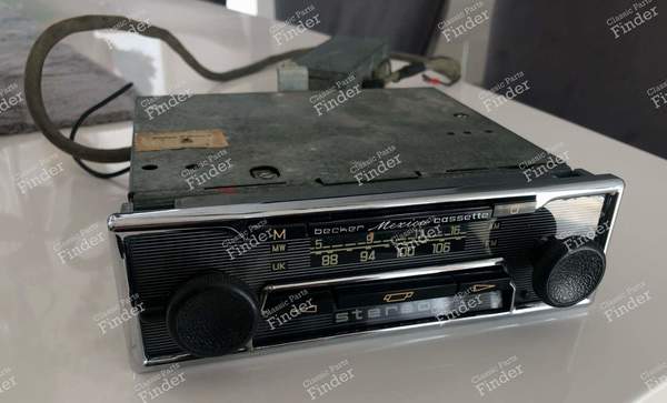 Radio Becker Mexico Cassette & Amplifier - MERCEDES BENZ W108 / W109 - M100162- 5
