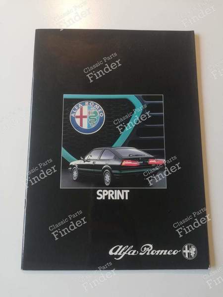 Alfa Sprint Veloce brochure - ALFA ROMEO Alfasud Sprint - 0