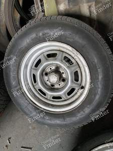 Original steel wheels - BMW 3 (E21) - 36111116- thumb-2
