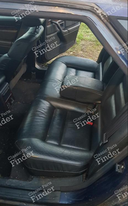Upholstery + door panels + armrest - Black leather  - Exclusive version - CITROËN XM - thumb-2