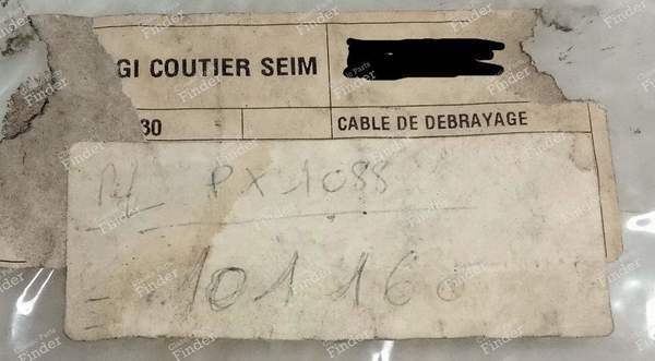 Câble de débrayage - CITROËN AX - 101160- 4