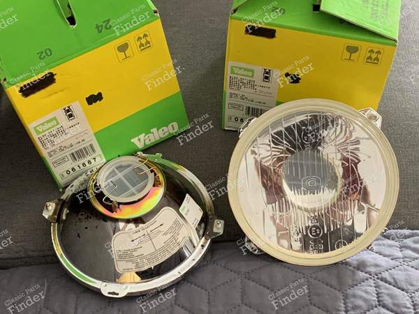 2 Scheinwerferoptiken Cibié 155 - RENAULT Estafette / Hi-boy / Petit-Panel - 155 / 061667- 1