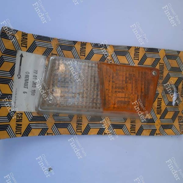 Turn signal / Pilot light cap - Phase 1 - RENAULT 6 (R6) - 425G / 7701003150