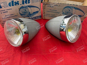 Two MARCHAL long-range 'fuseau' headlights - CITROËN DS / ID - thumb-0