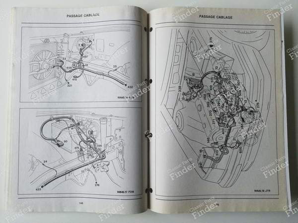 Elektrische Schaltpläne - N.T. 8018 - RENAULT 21 (R21) - 7711079864- 7