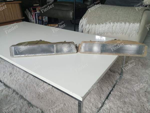 Pair of white series 1 pilot/flasher lights - CITROËN CX - 10440- 0
