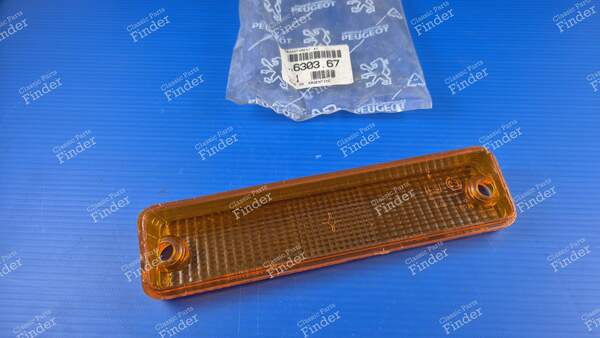 Cabochon de feu clignotant avant gauche - Version PICK UP - PEUGEOT 504 - 630367- 1
