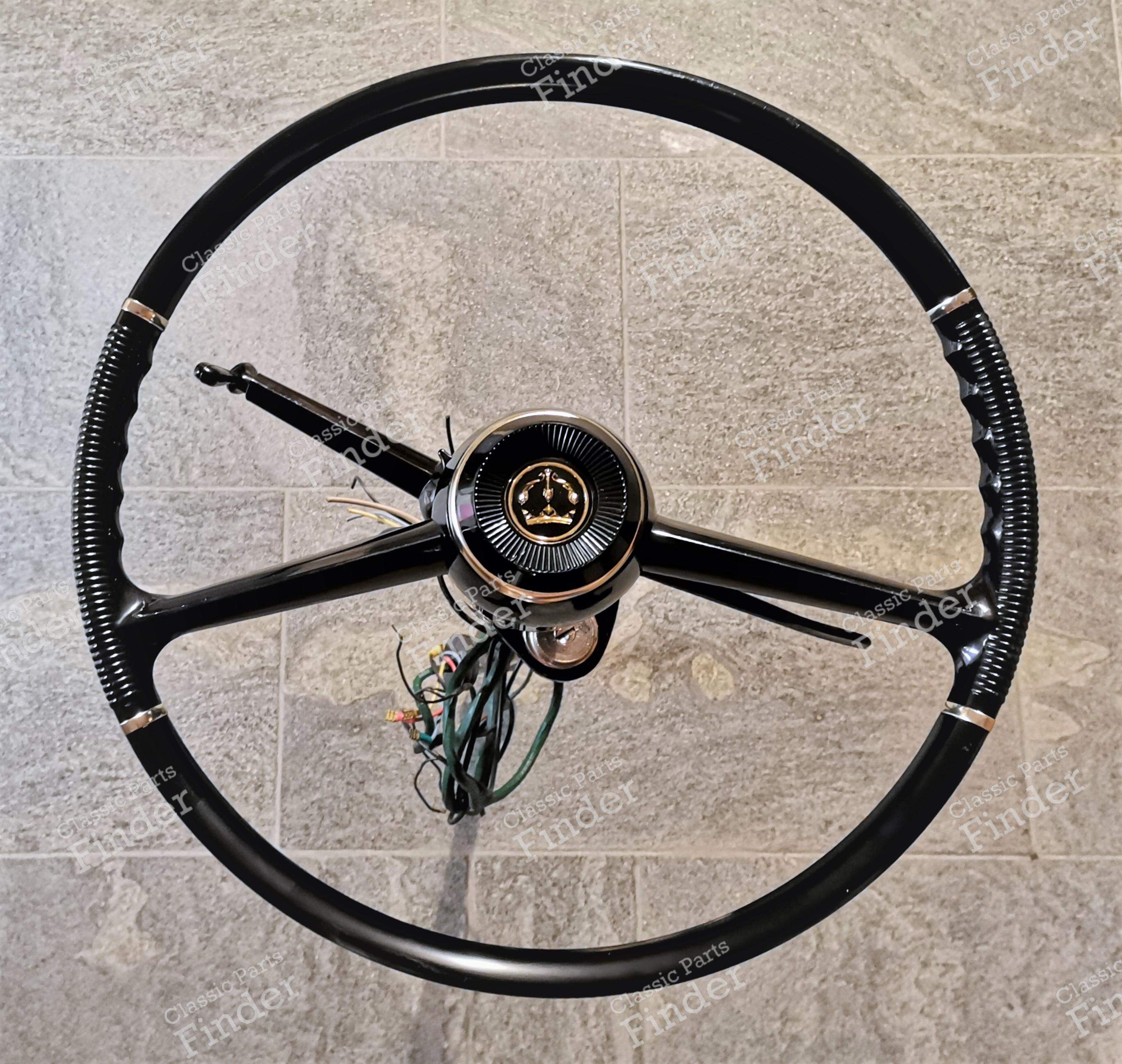 Complete steering column with light and turn signal switch to 