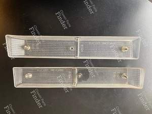 Set aus 2 Cabochons Blinker/Nebel vorne rechts + links - RENAULT 16 (R16) - 11 200 -  Ref. Renault: 7701016994 (D)  / 7701016992 (G)- thumb-2