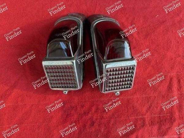 Pair of rear lights - RENAULT 4 CV - 0