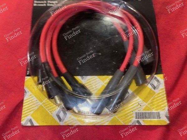 Set of spark plug cables - RENAULT 4 / 3 / F (R4) - 7701349467- 2