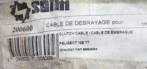 Clutch release cable Manual adjustment - PEUGEOT 106 - 200600- thumb-3