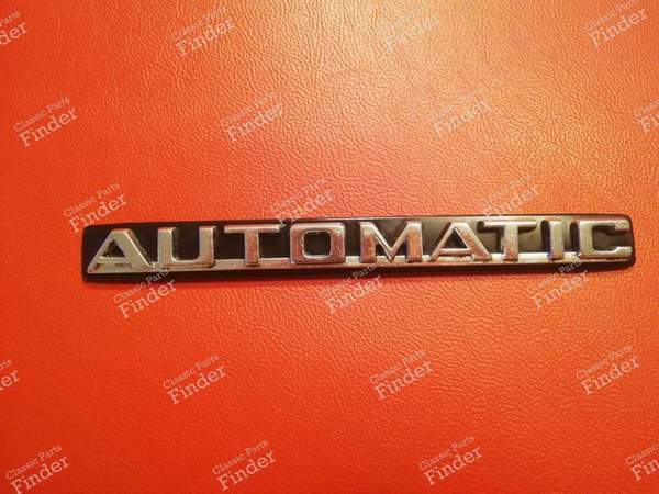 Monogramme 'Automatic' - BMW 3 (E21) - B2 BMW N113 19.0- 0