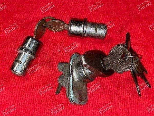 Lock set for 4L 1st generation - RENAULT 4 / 3 / F (R4) - 0