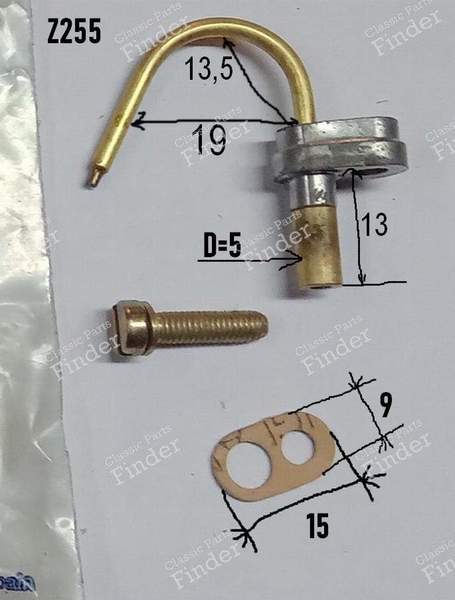 Return pump injector - RENAULT 4 / 3 / F (R4) - Z255- 1