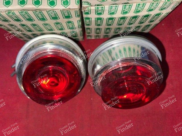 Original red tail lights 2 studs - CITROËN Ami 6 - 1599R / 599R- 1