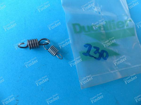 Spring for centrifugal force on Ducellier ignition distributor - for Gordini and Alpine 1300G and S - ALPINE A110 - 8704200 + 8704167- 0