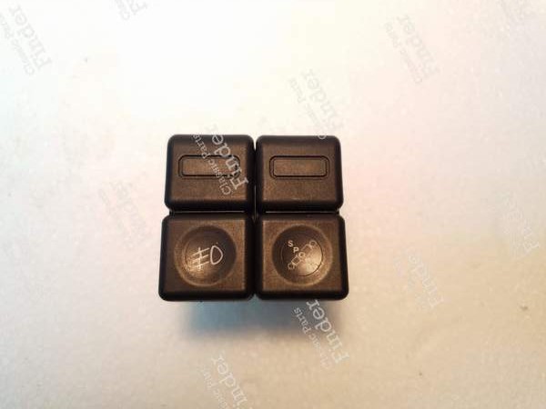 Mode sport et commutateur de feux antibrouillard arrière - PEUGEOT 605 - 1