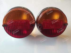 Pair of rear lights - SIMCA 900 / Simc'4 / 1000 / 1005 / 1006 / 1118 /Abarth 1150