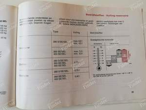 Owner's manual - Dutch - MERCEDES BENZ S (W116) - A1165843496 / 65004797- thumb-9