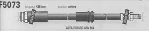 Paire de flexibles arrière gauche et droite - ALFA ROMEO 164 - F5073- thumb-1
