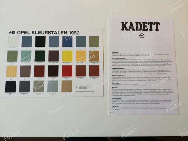 Brochure publicitaire Opel Kadett D - OPEL Kadett (D) - 8