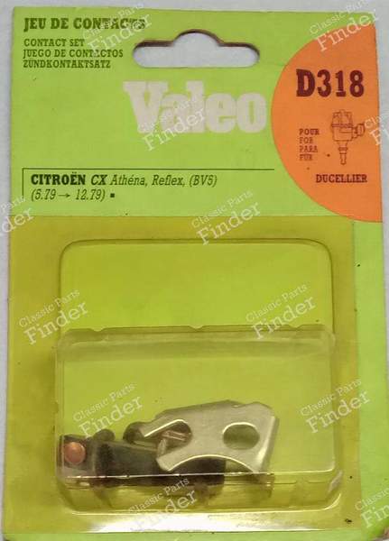 Ducellier D318 platinum-plated screws - CITROËN CX - 582218- 1