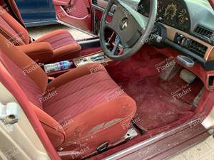 Complete red interior - MERCEDES BENZ S (W126) - thumb-5