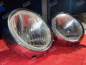 Pair of headlights with integrated pilot light + bulb connection kit - CITROËN DS / ID - thumb-7