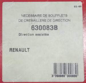 Paire de soufflets direction assistée - RENAULT 18 (R18) - 630083B- thumb-3