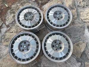 4 14" aluminum wheels - CITROËN CX