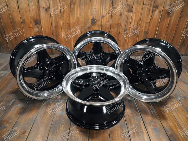 Mercedes Benz 15 Penta Zoll Alufelgen 5x112 7Jx15 ET21 - W107, W123, W116, W124, VW Transporter T3, T4 - MERCEDES BENZ 190 (W201) - 0