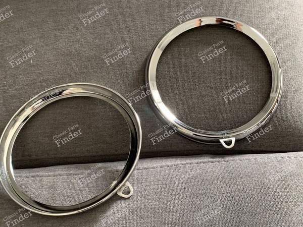 Headlight surrounds - RENAULT Dauphine / Ondine - 1
