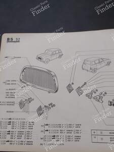 Spare Parts Catalogs - RENAULT 4 / 3 / F (R4) - PR728 / PR784- thumb-1