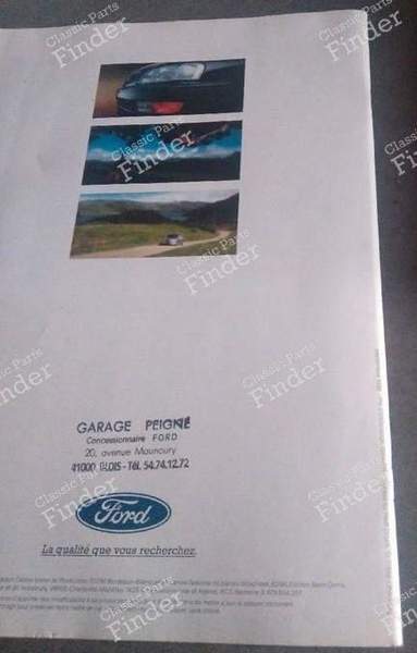 Publicité d'époque de Ford Escort - FORD Escort / Orion (MK5 & 6) - 2