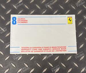 Warranty and Maintenance Booklet - FERRARI Mondial