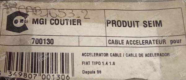 Câble d'accélérateur - FIAT Tipo / Tempra - 700130- 3