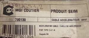 Câble d'accélérateur - FIAT Tipo / Tempra - 700130- thumb-3