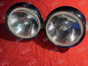 Pair of headlights with integrated pilot light + bulb connection kit - CITROËN DS / ID - thumb-5