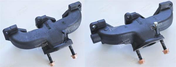 2 Auspuffkrümmer - PEUGEOT 504 Coupé / Cabriolet - 0344.60